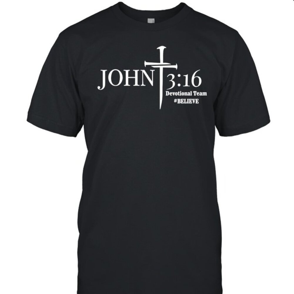 John 3 16 Devotional Team Believe Retro Faith Inspirational Collector Gift 05